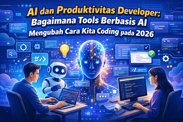 AI dan Produktivitas Developer: Bagaimana Tools Berbasis AI Mengubah Cara Kita Coding pada 2026