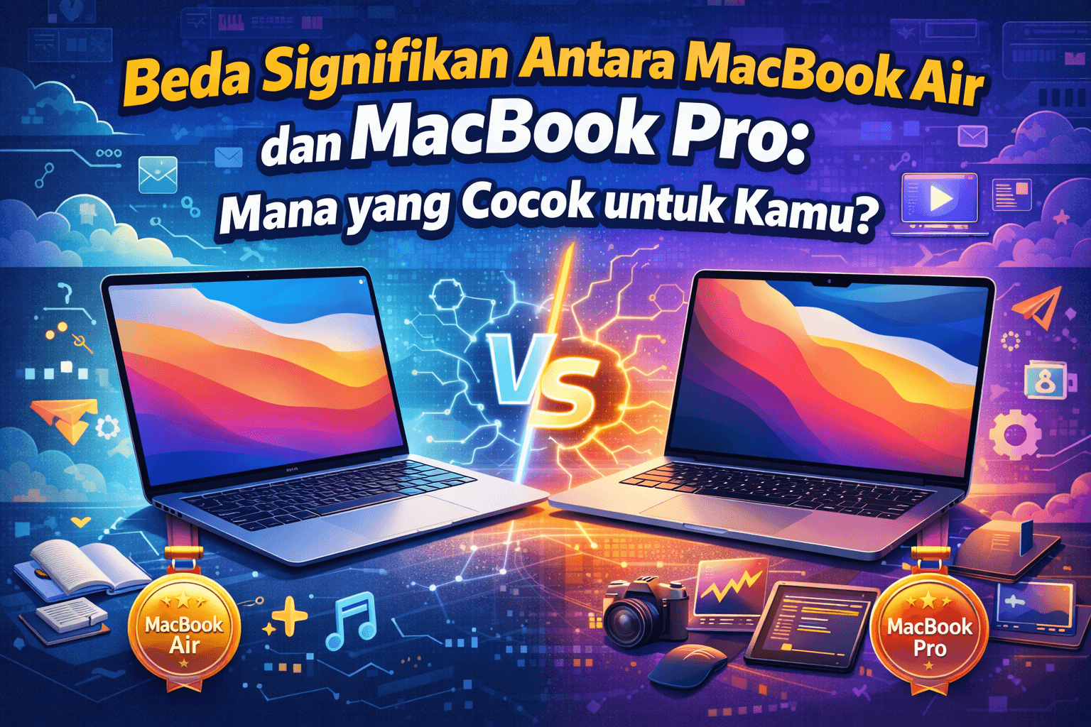 MacBook Air vs MacBook Pro: Mana yang Tepat untuk Kamu?